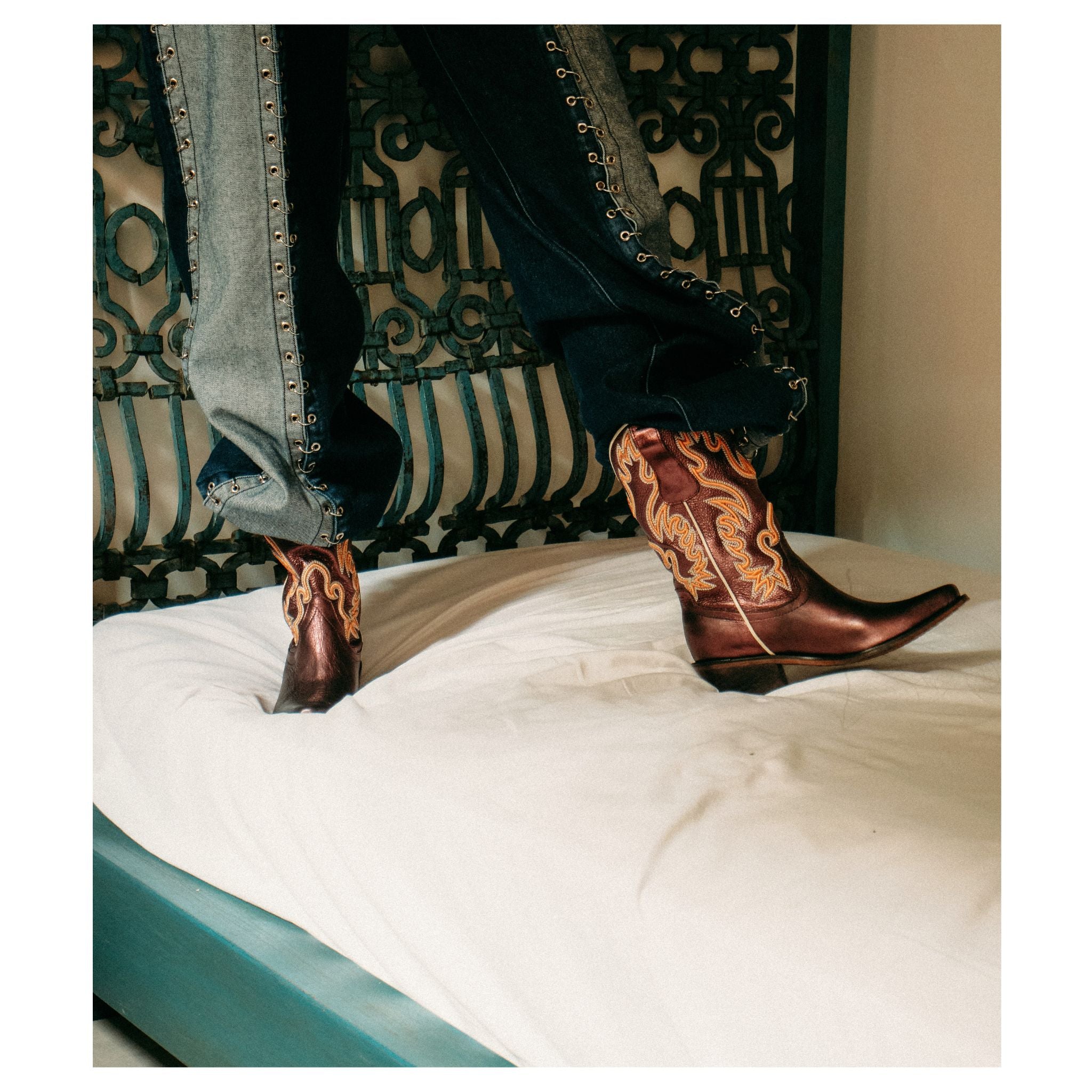 BOTA TEXANA FUEGO