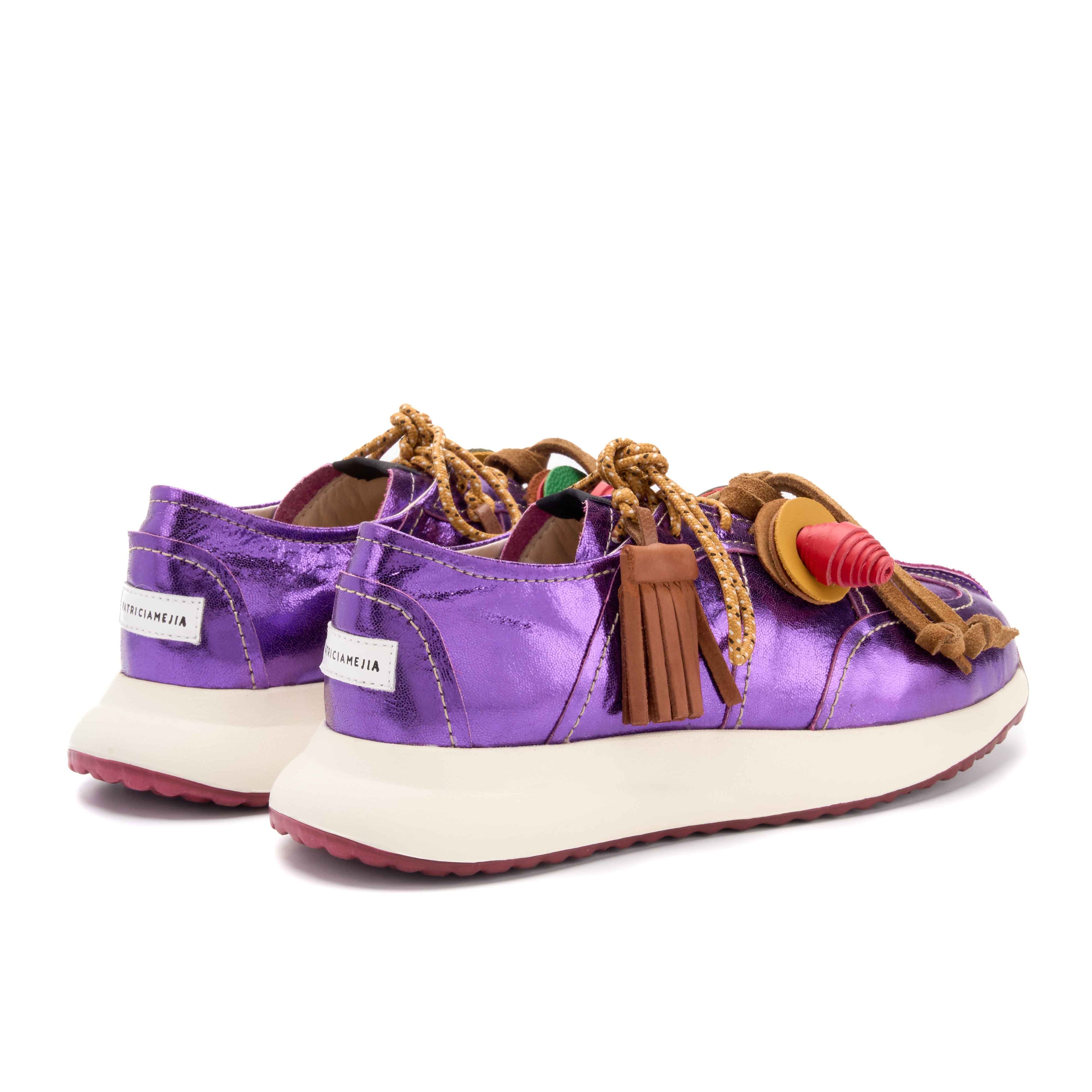 TENIS ORIGEN SUIZO MORADO