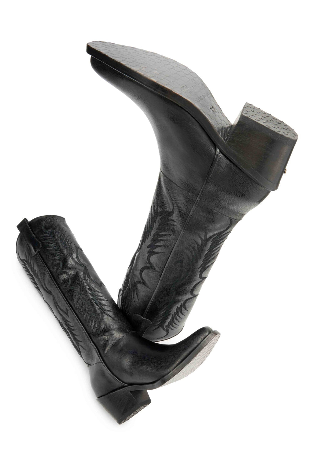 BOTA TEXANA EXTRALARGA NEGRA