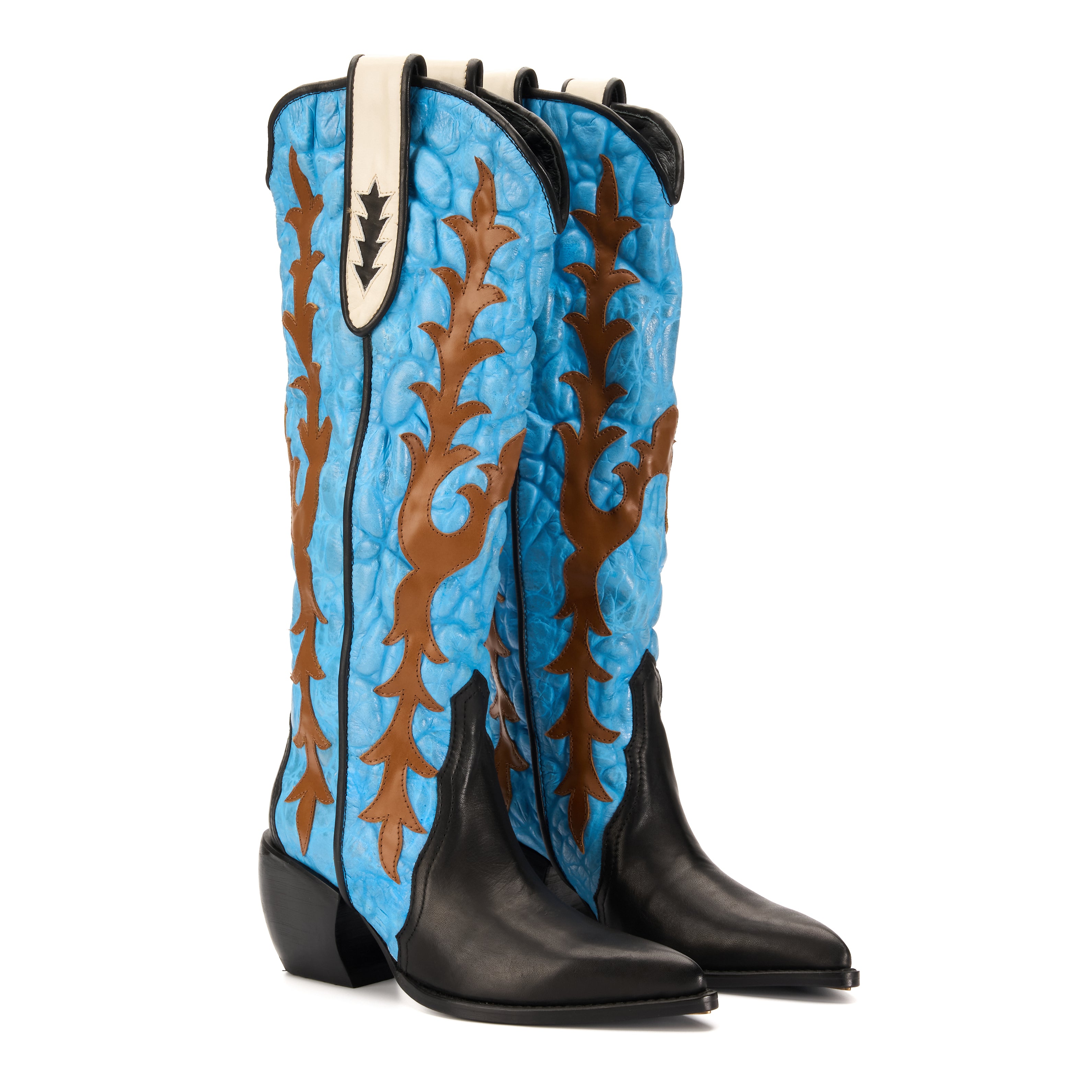 BOTA TEXANA CORALES