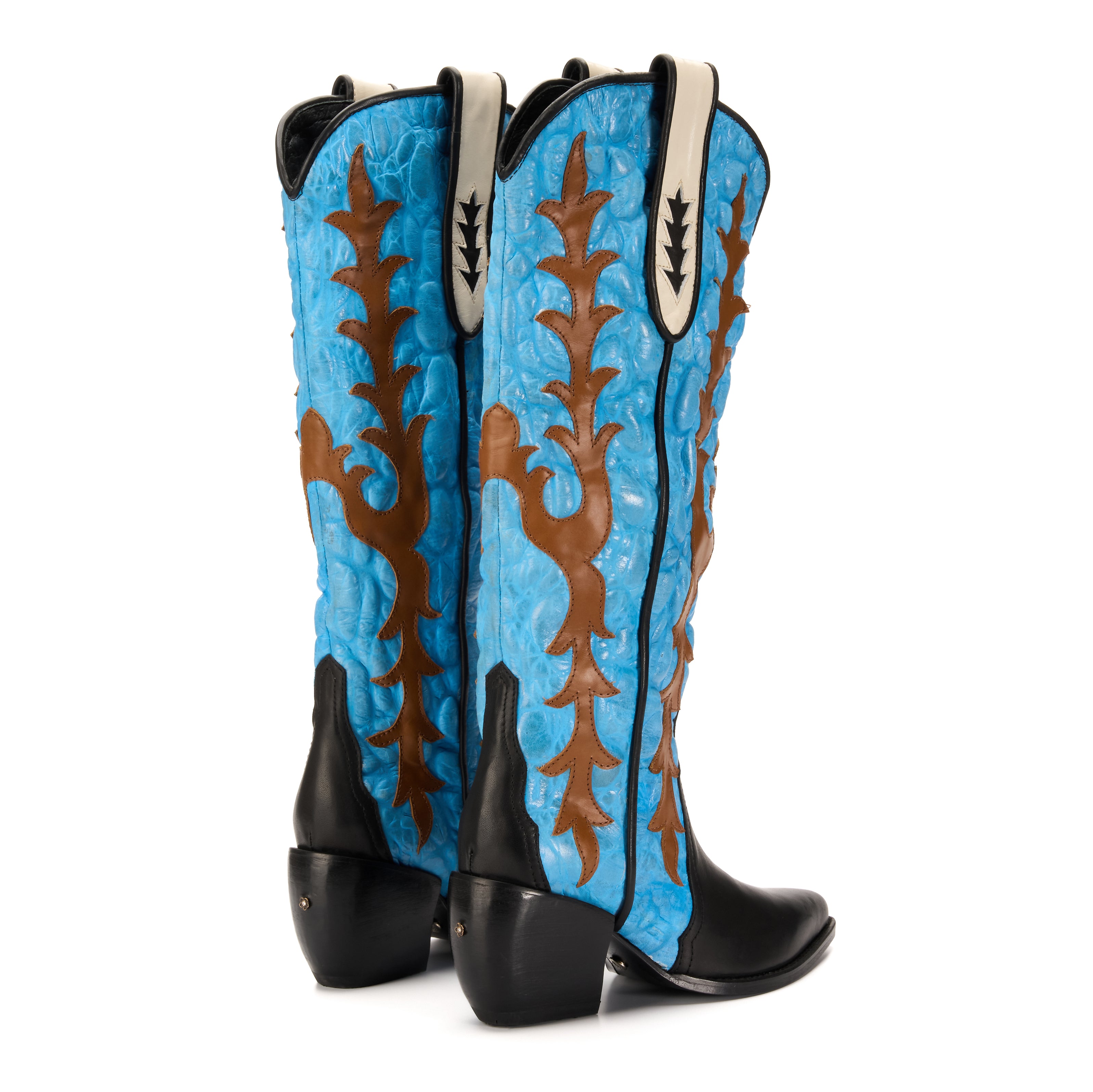 BOTA TEXANA CORALES
