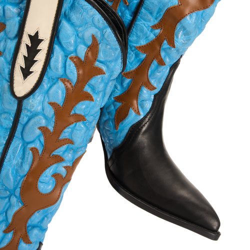 BOTA TEXANA CORALES