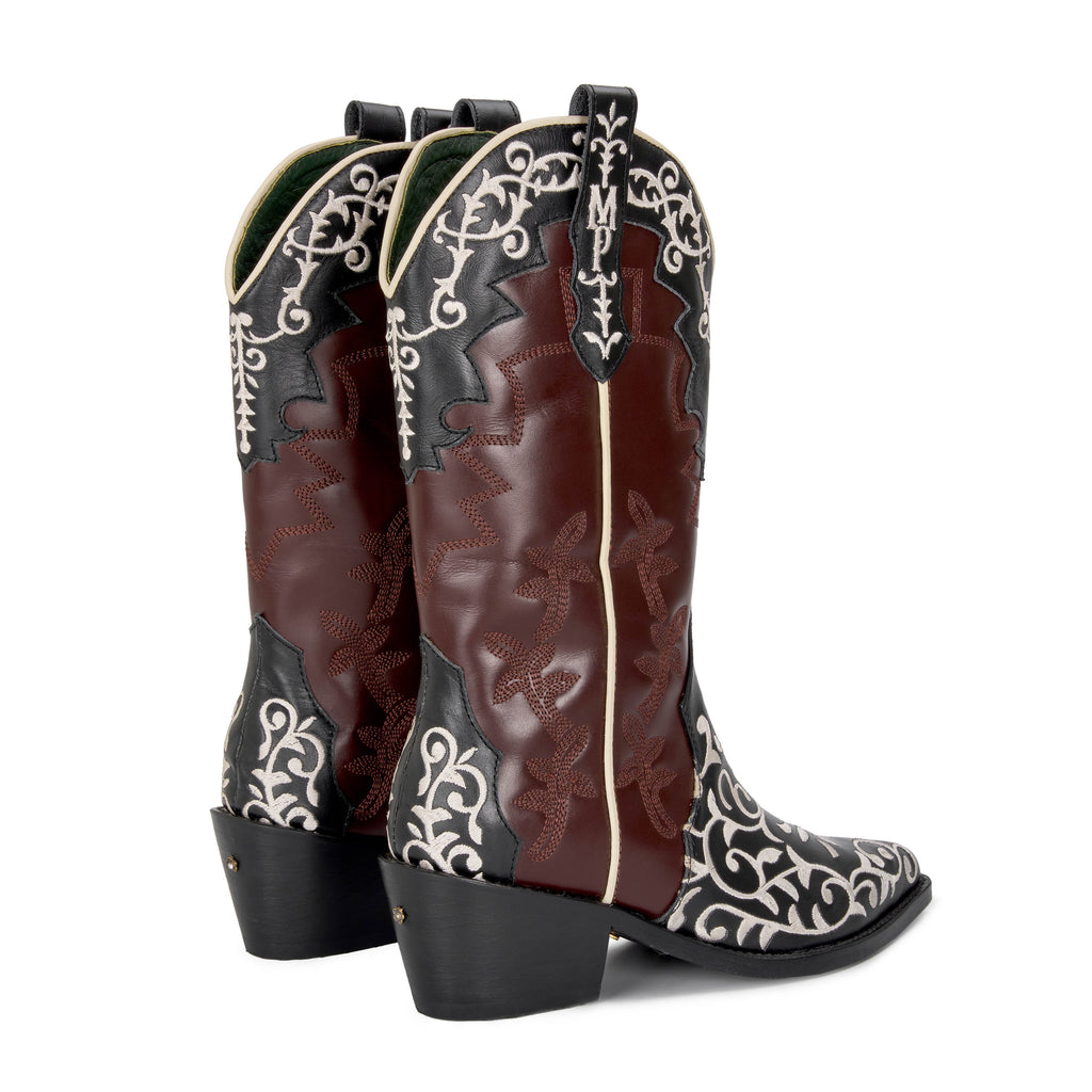 BOTA TEXANA ROSAS
